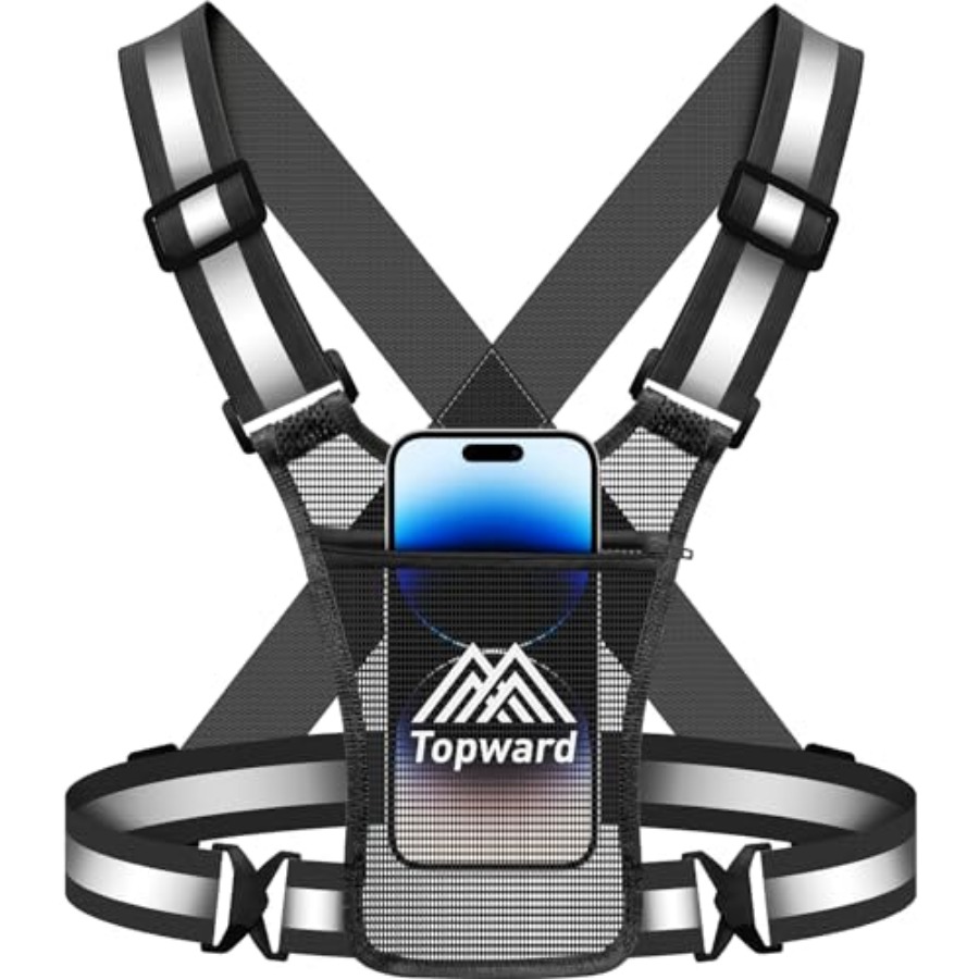 Cycling Gear Women - Topward Running Vest Chest Phone Holder