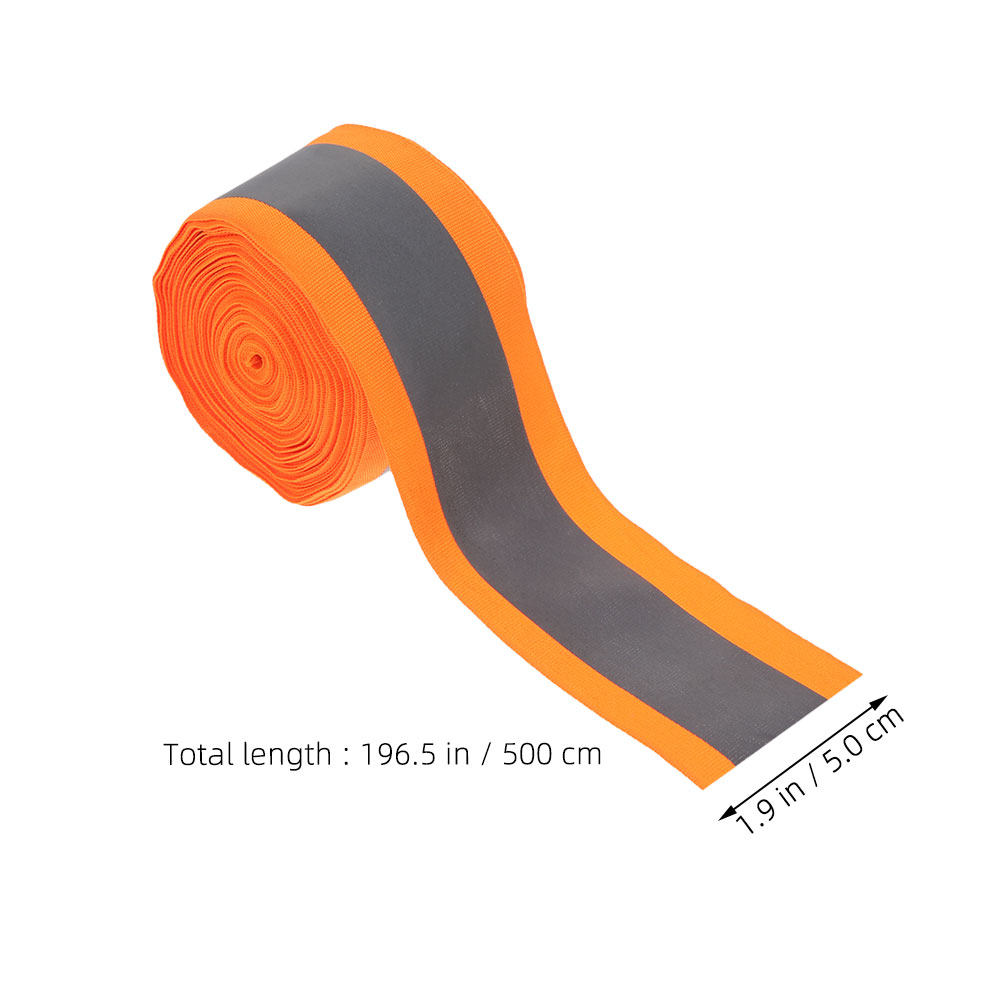 5M Reflective Fabric Tape Sew  - Cycling Gear Jacket avaliação e preço