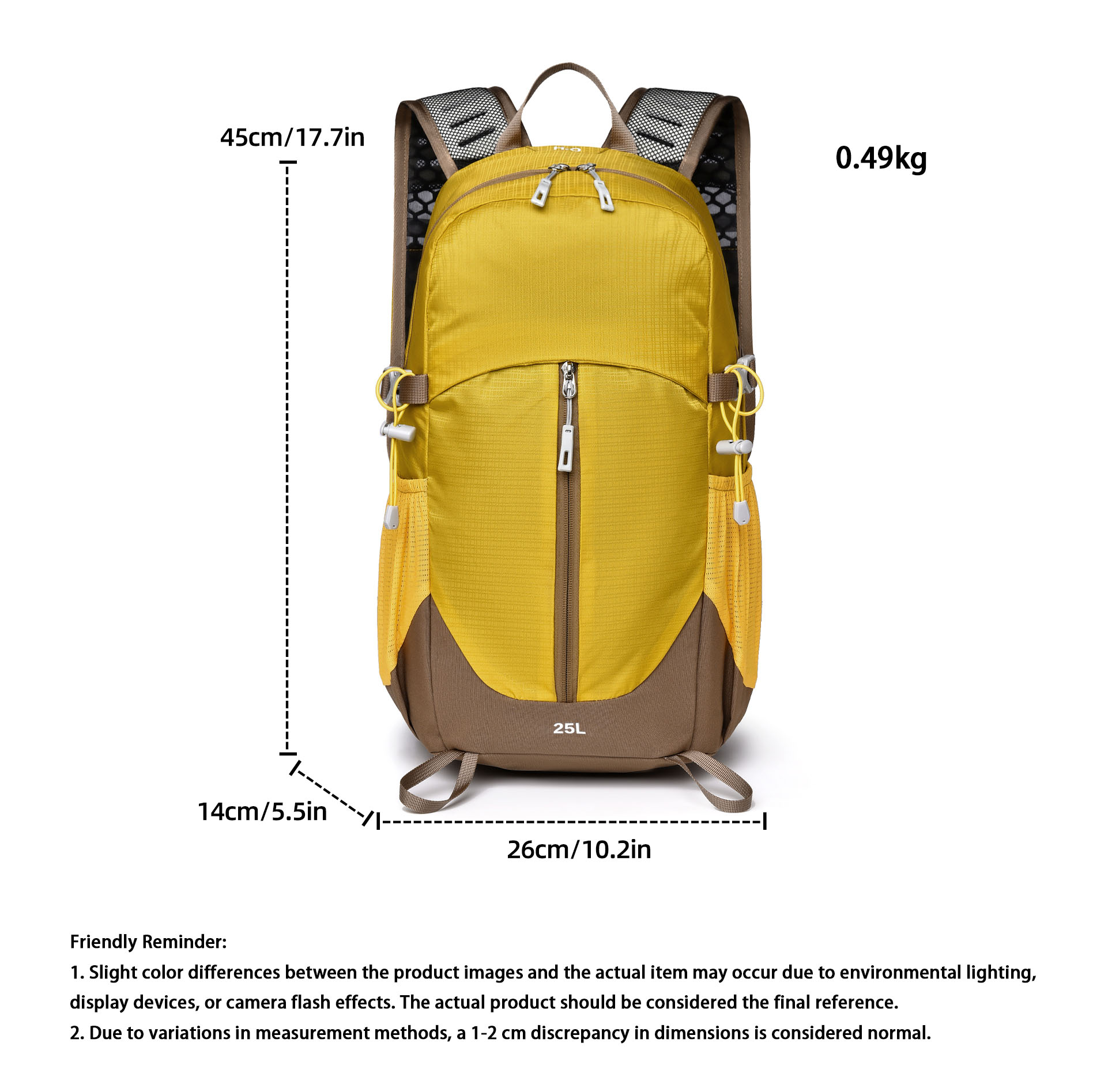 25l Large Capacity Hiking Back - Cycling Backpack avaliação e preço