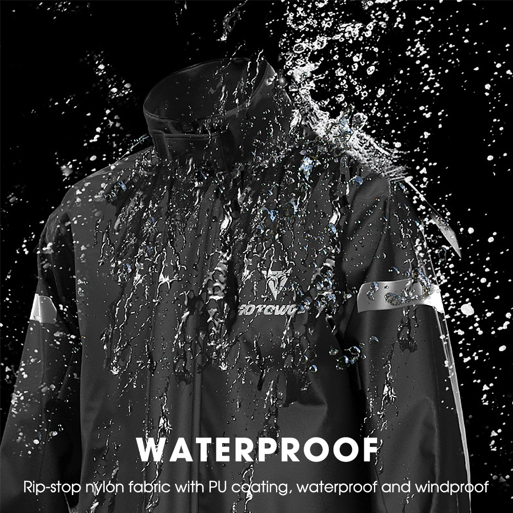 Men Motorcycle Rain Suit Outdo - Cycling Gear Jacket avaliação e preço