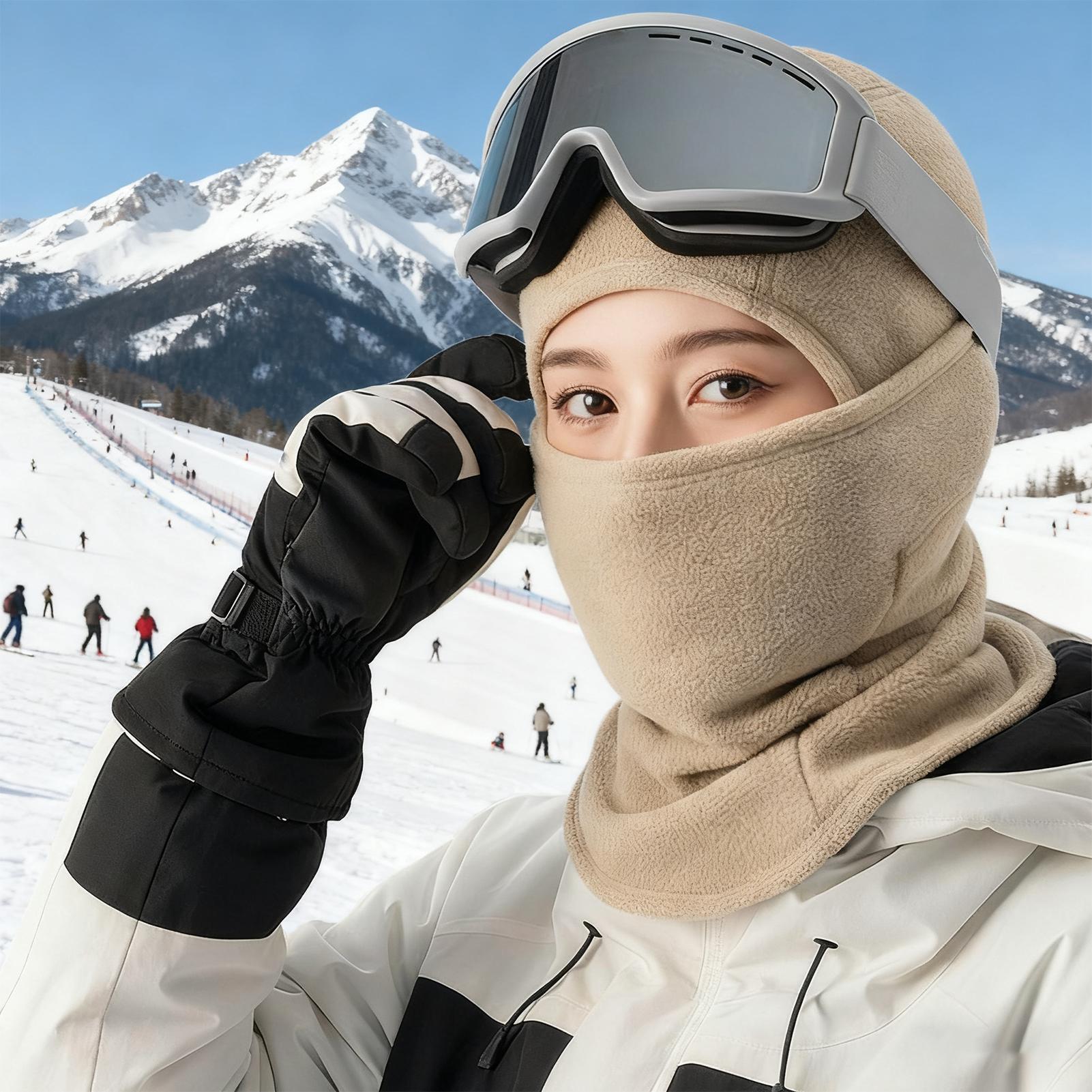 Beanie Hat Neck Warmer Hood Ge - Cycling Gear For Cold Weather avaliação e preço