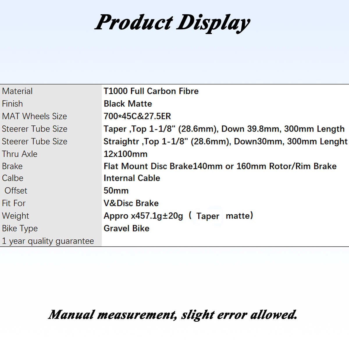 Gravel Bike Fork T1000 Full Ca - Cycling Gear Gravel avaliação e preço