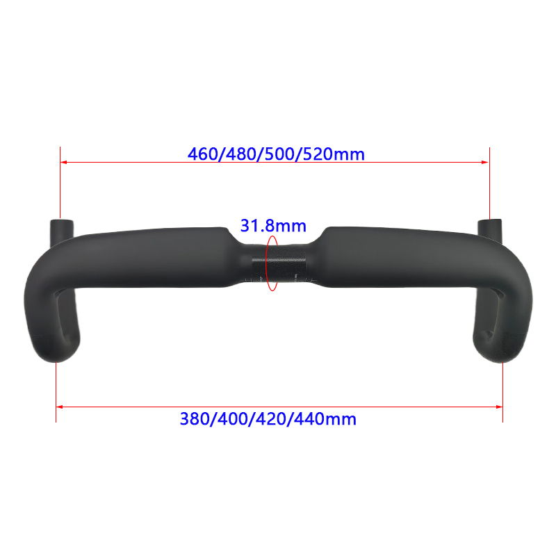 Carbon Fiber Racing Bike Handl - Cycling Gear Gravel avaliação e preço