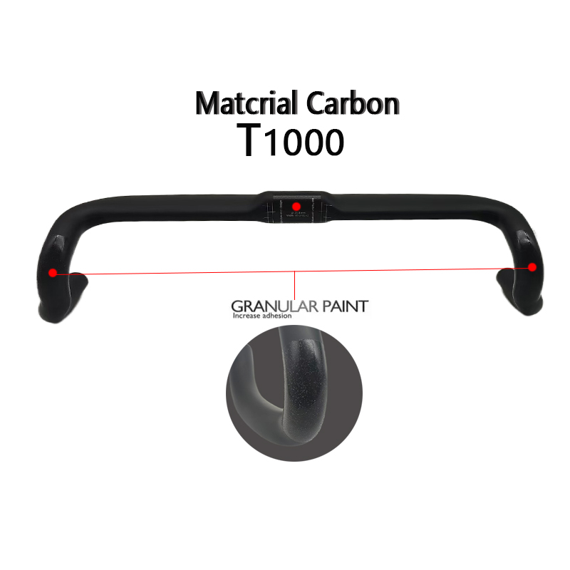 Carbon Fiber Racing Bike Handl - Cycling Gear Gravel avaliação e preço
