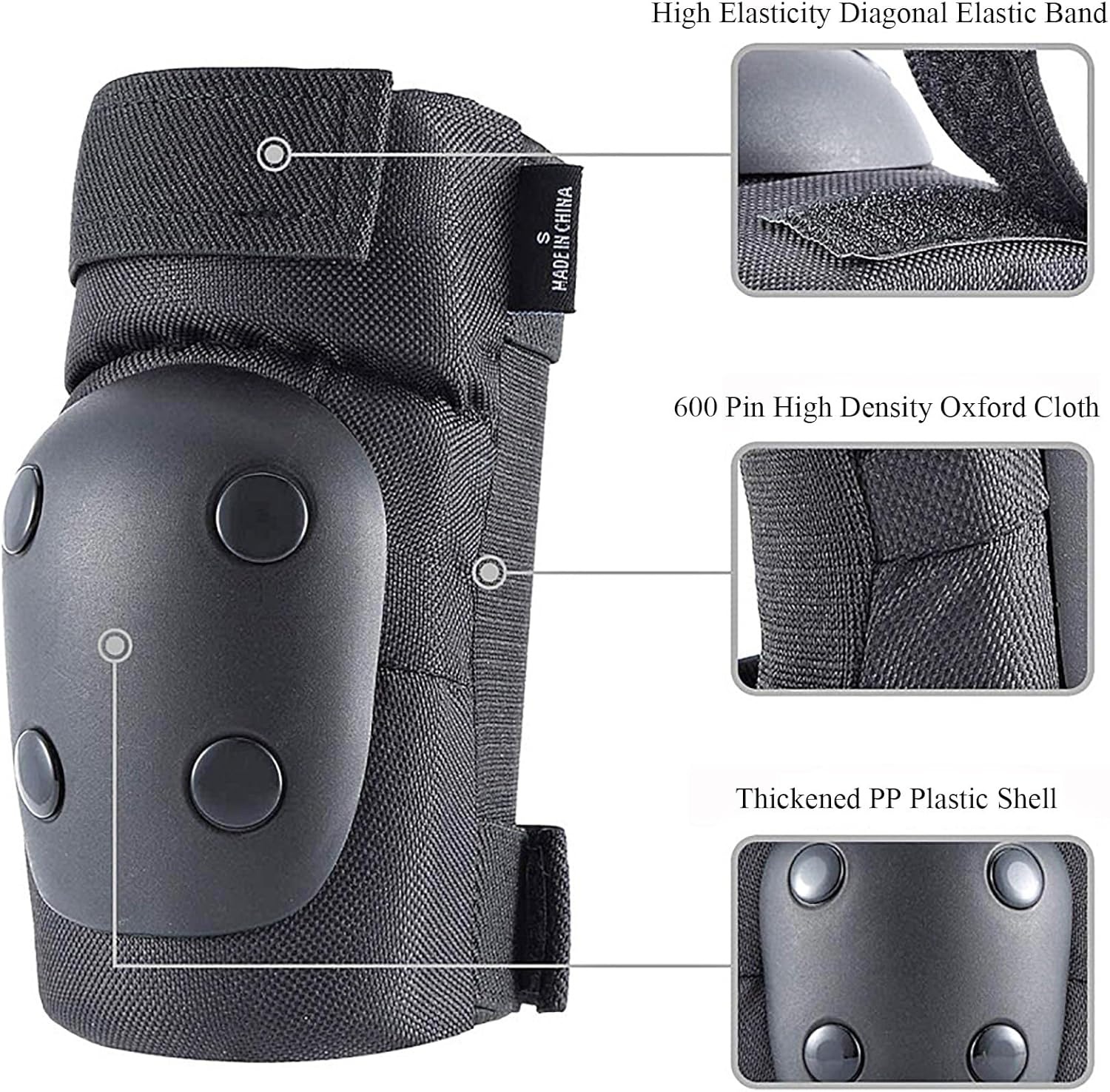 Knee Pads Elbow Pads Wrist Gua - Youth Cycling Gear avaliação e preço