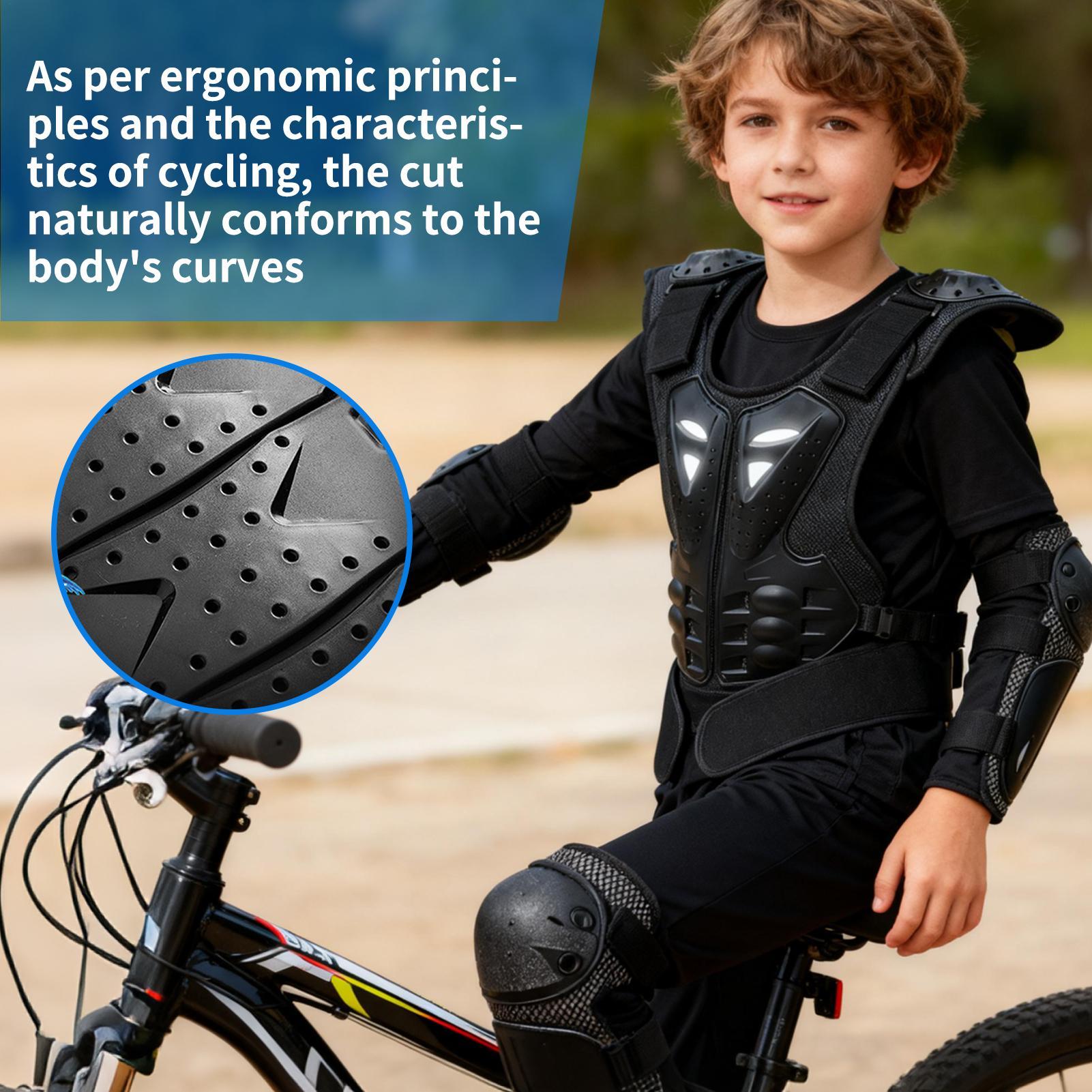 Youth Motocross Gear Chest Pro - Youth Cycling Gear avaliação e preço