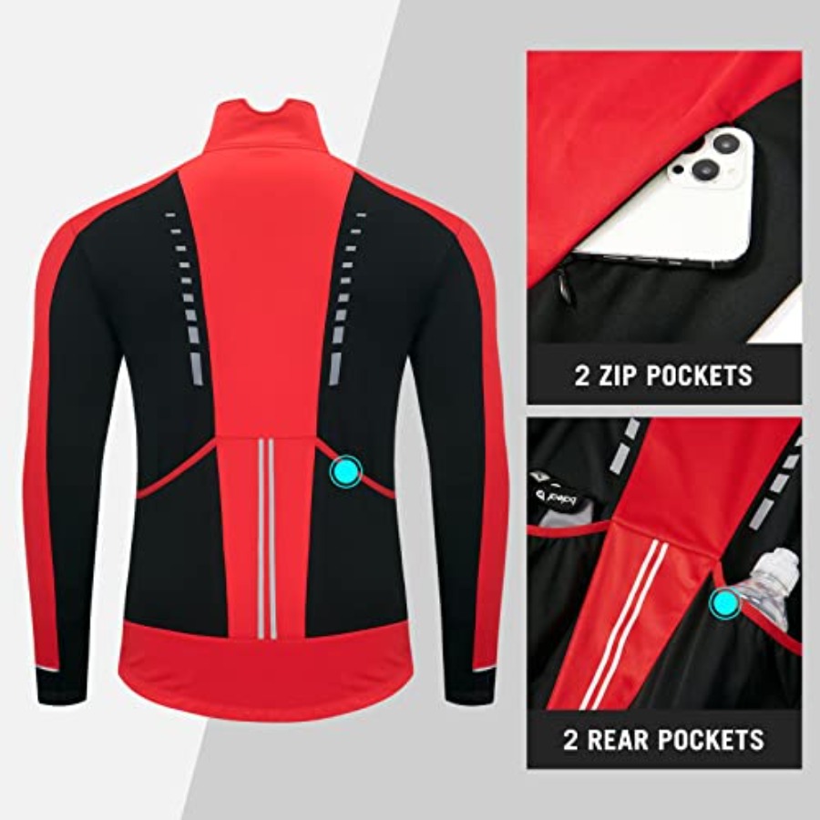 baleaf Men's Winter Jacket Win - Cycling Gear Jacket avaliação e preço