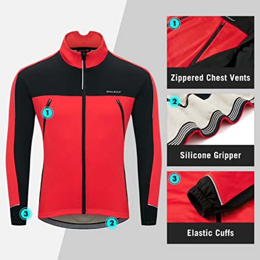 baleaf Men's Winter Jacket Win - Cycling Gear Jacket avaliação e preço