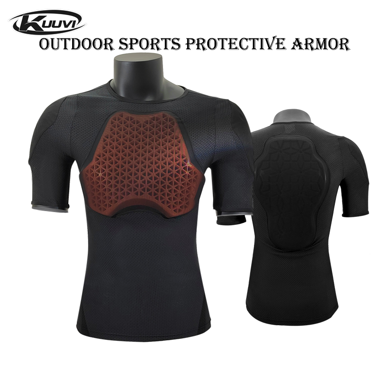 KUUVI Motorcycle Chest Guard J - Cycling Gear Jacket avaliação e preço