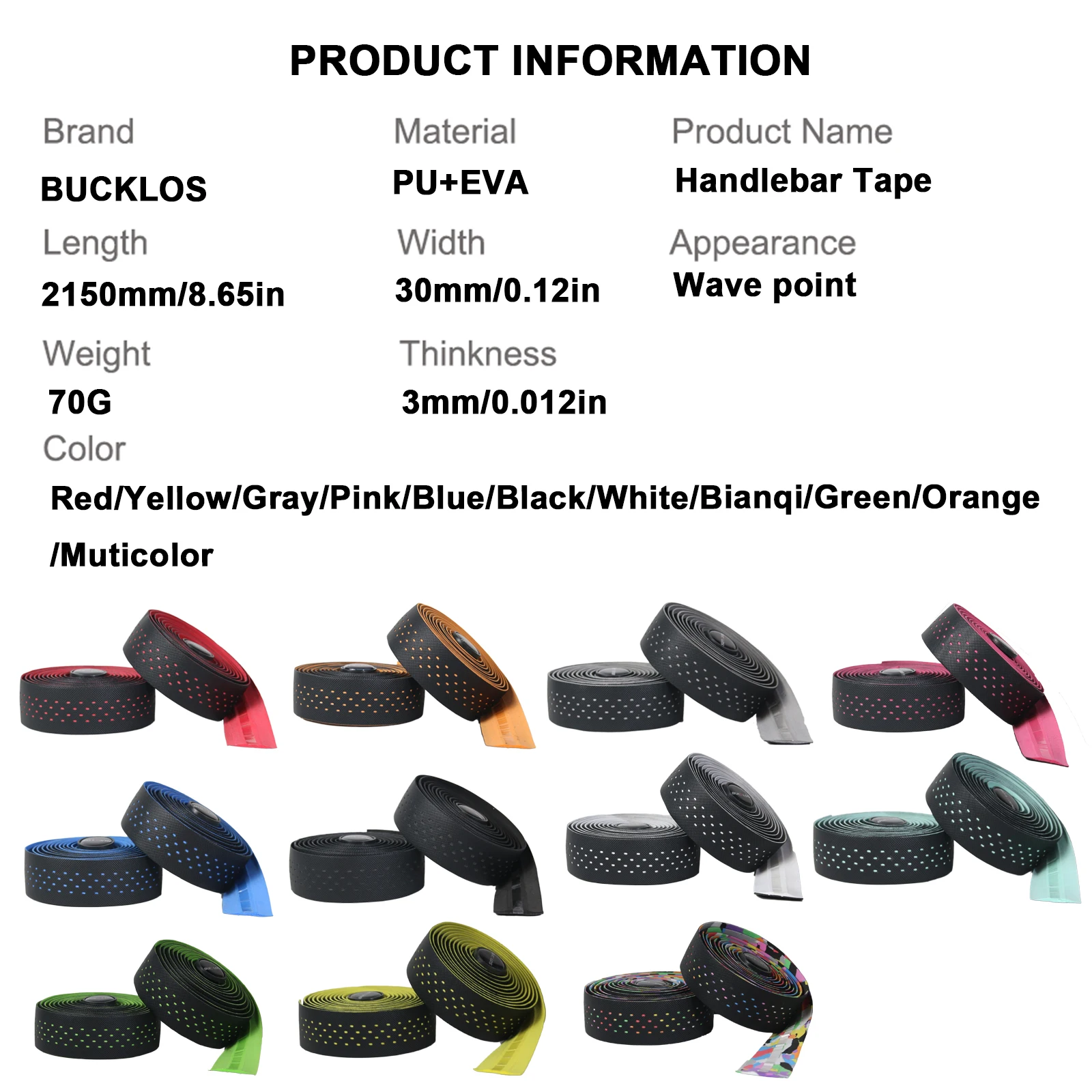 BUCKLOS Professional Gravel Bi - Bike Handlebar Tape avaliação e preço