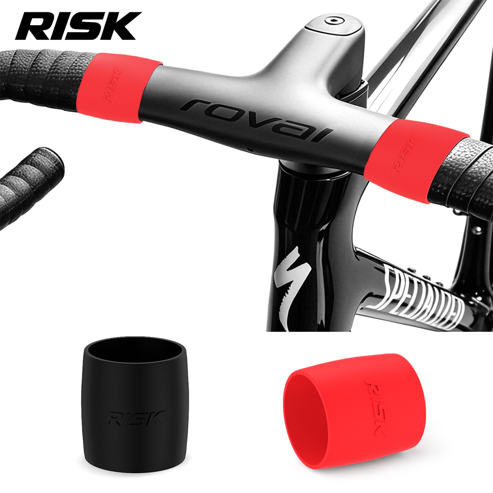 2pcs/bag RISK Road Bike Elasti - Bike Handlebar Tape avaliação e preço