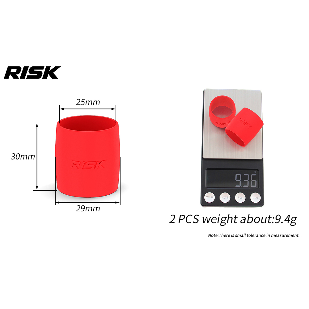 2pcs/bag RISK Road Bike Elasti - Bike Handlebar Tape avaliação e preço