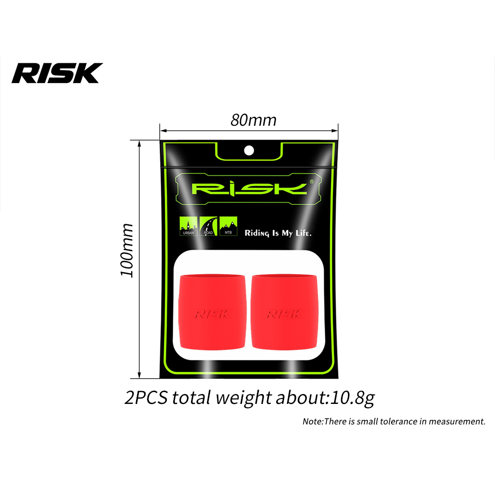 2pcs/bag RISK Road Bike Elasti - Bike Handlebar Tape avaliação e preço