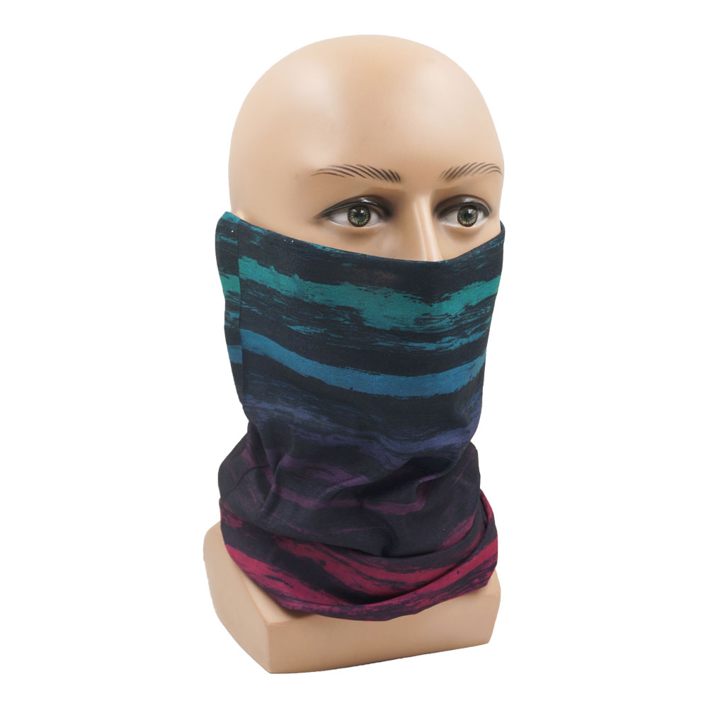 Tie-Dye Stripes Pattern Neckch - Cycling Gear Women avaliação e preço