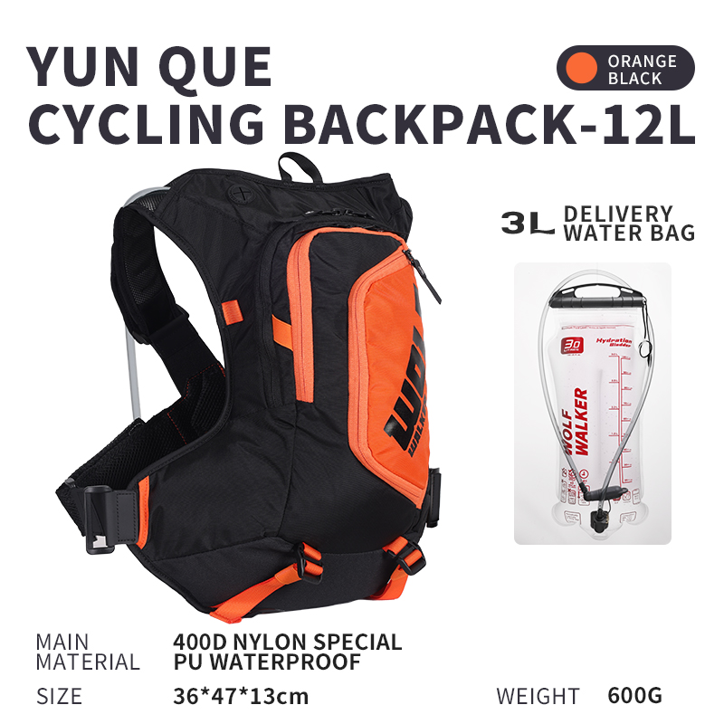 WOLFWALKE skylark Off road run - Cycling Backpack avaliação e preço