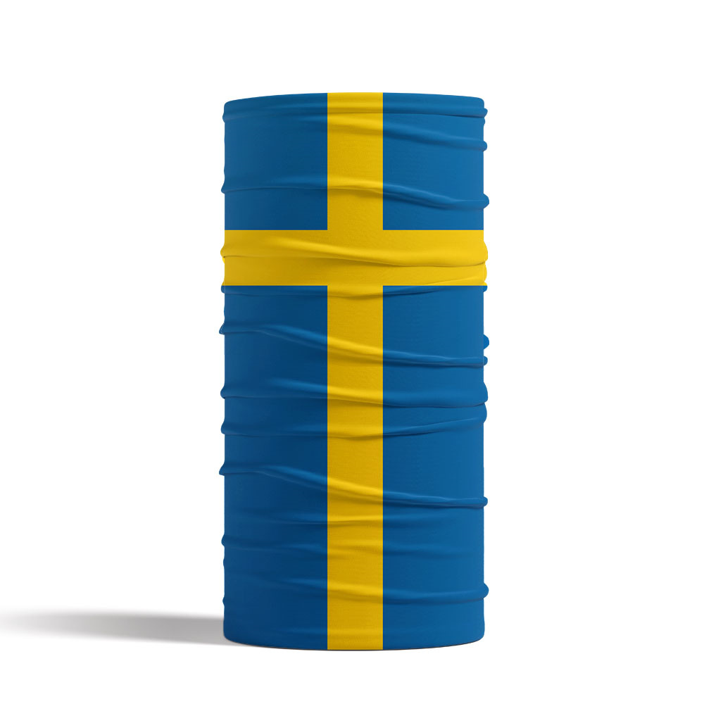 Sweden Flag Printed Bandana He - Cycling Gear Women avaliação e preço