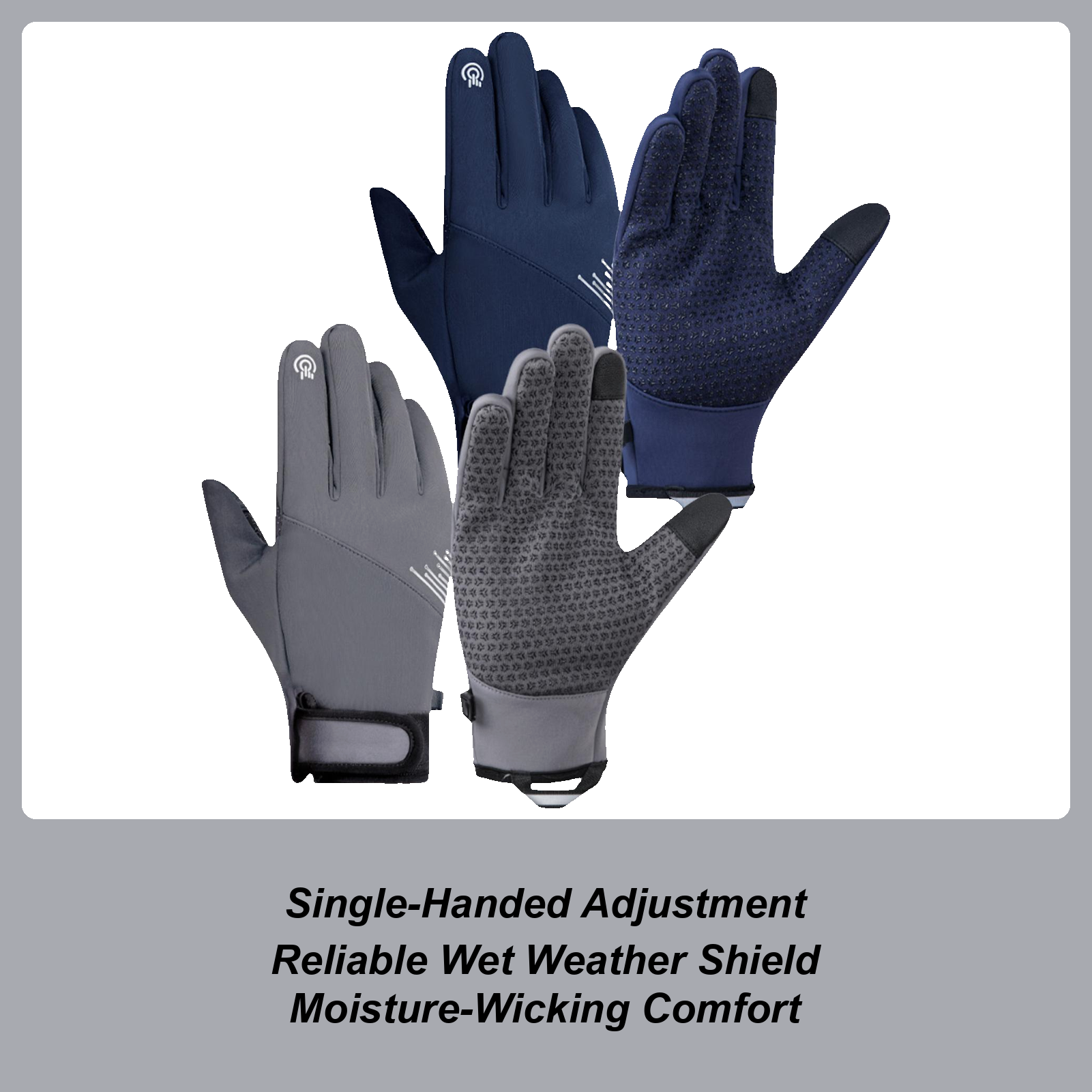 Winter Gloves Windproof Touchs - Cycling Gear For Cold Weather avaliação e preço