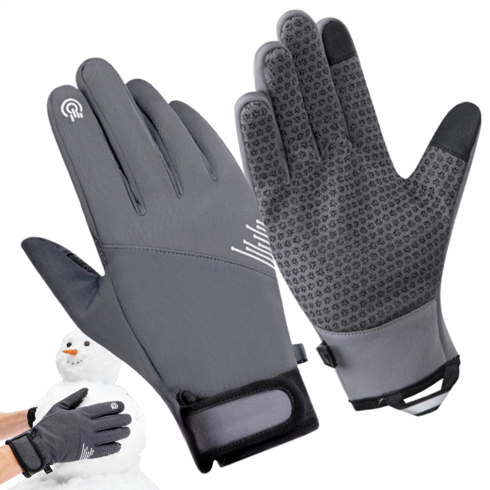 Winter Gloves Windproof Touchs - Cycling Gear For Cold Weather avaliação e preço