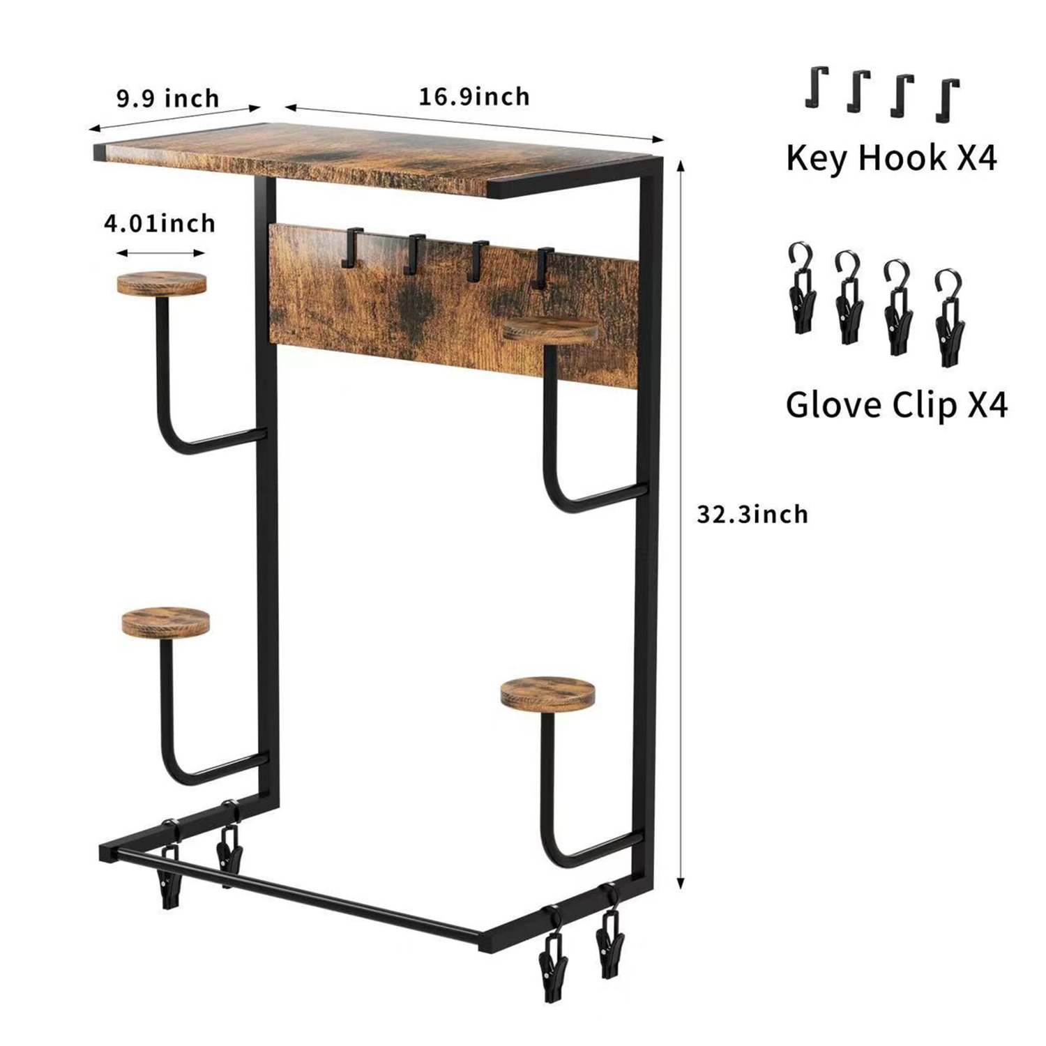 Motorcycle Helmet Holder, Wall - Cycling Gear Wall Organizer avaliação e preço