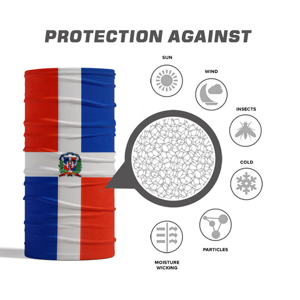 Dominica National Flag Bandana - Cycling Gear Women avaliação e preço