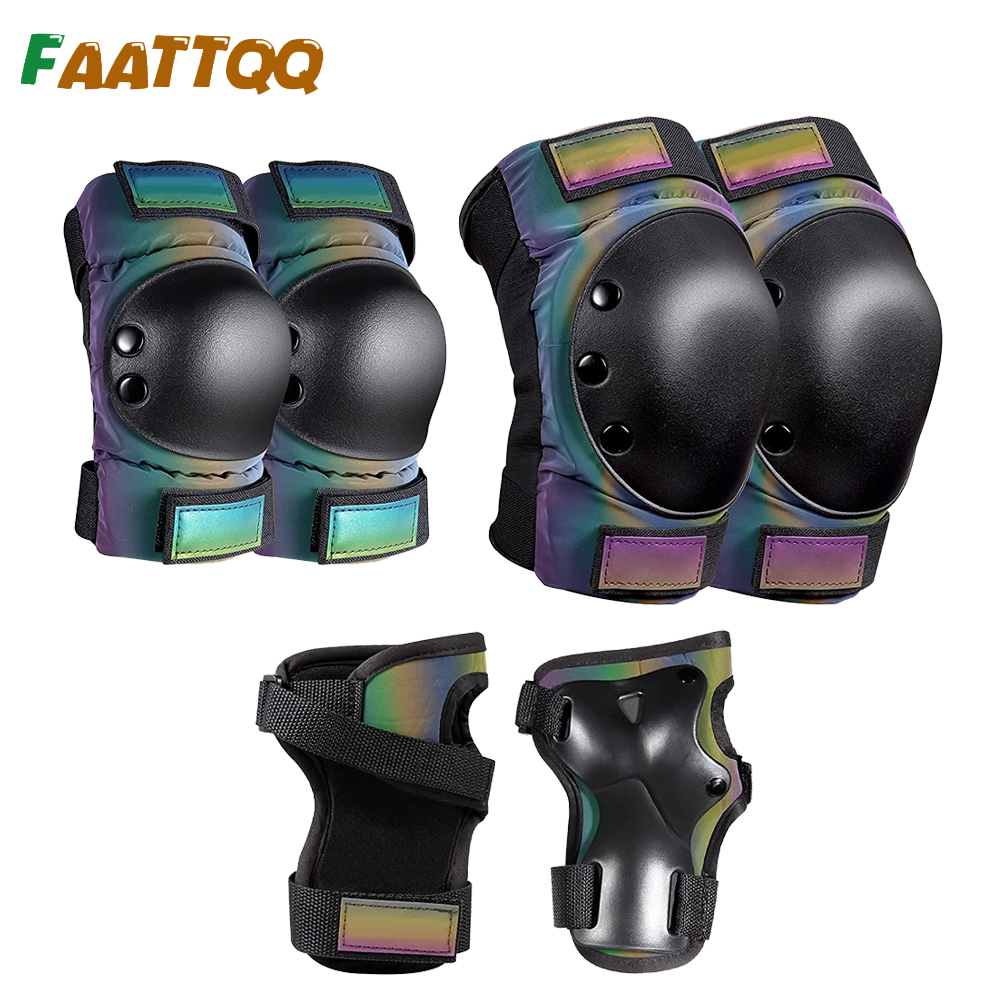 Adult/Kids/Youth Knee Pads Elb - Youth Cycling Gear avaliação e preço