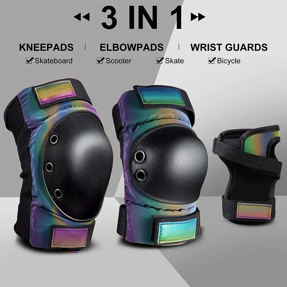 Adult/Kids/Youth Knee Pads Elb - Youth Cycling Gear avaliação e preço