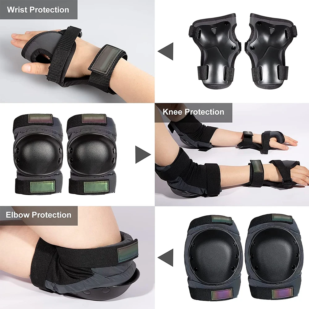 Adult/Kids/Youth Knee Pads Elb - Youth Cycling Gear avaliação e preço