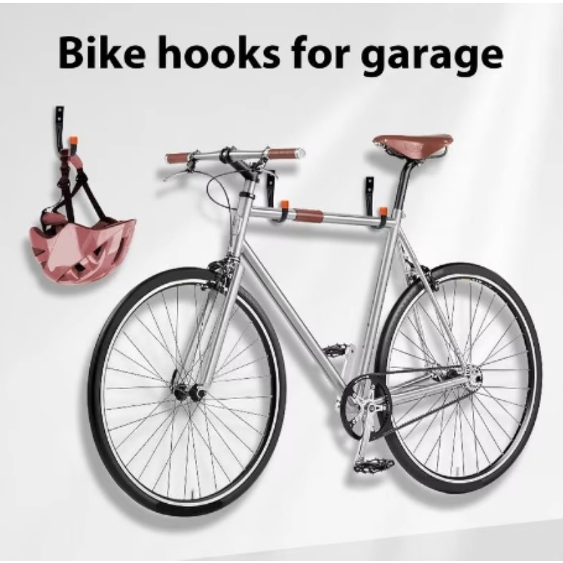 6PCS/Set Bike Wall Mount Hooks - Cycling Gear Wall Storage avaliação e preço
