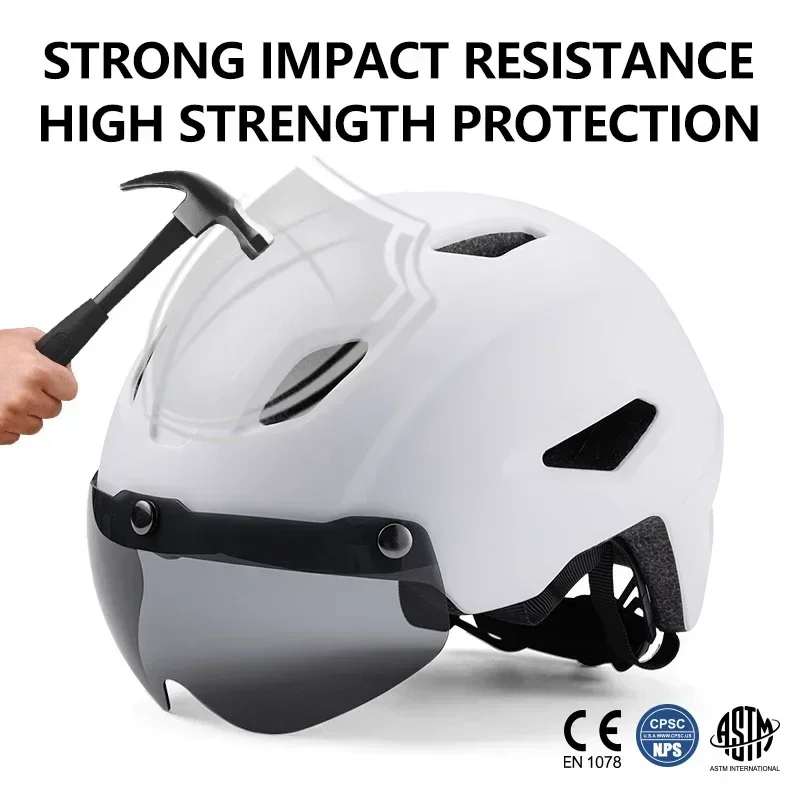 Bike Helmet with Detachable Ma - Youth Cycling Gear avaliação e preço