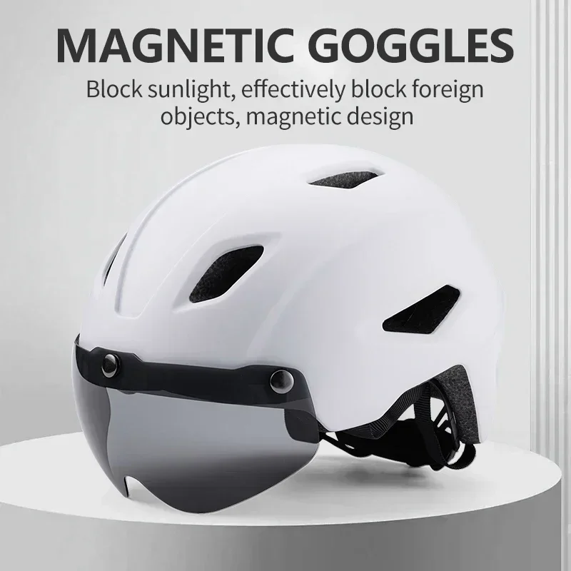 Bike Helmet with Detachable Ma - Youth Cycling Gear avaliação e preço