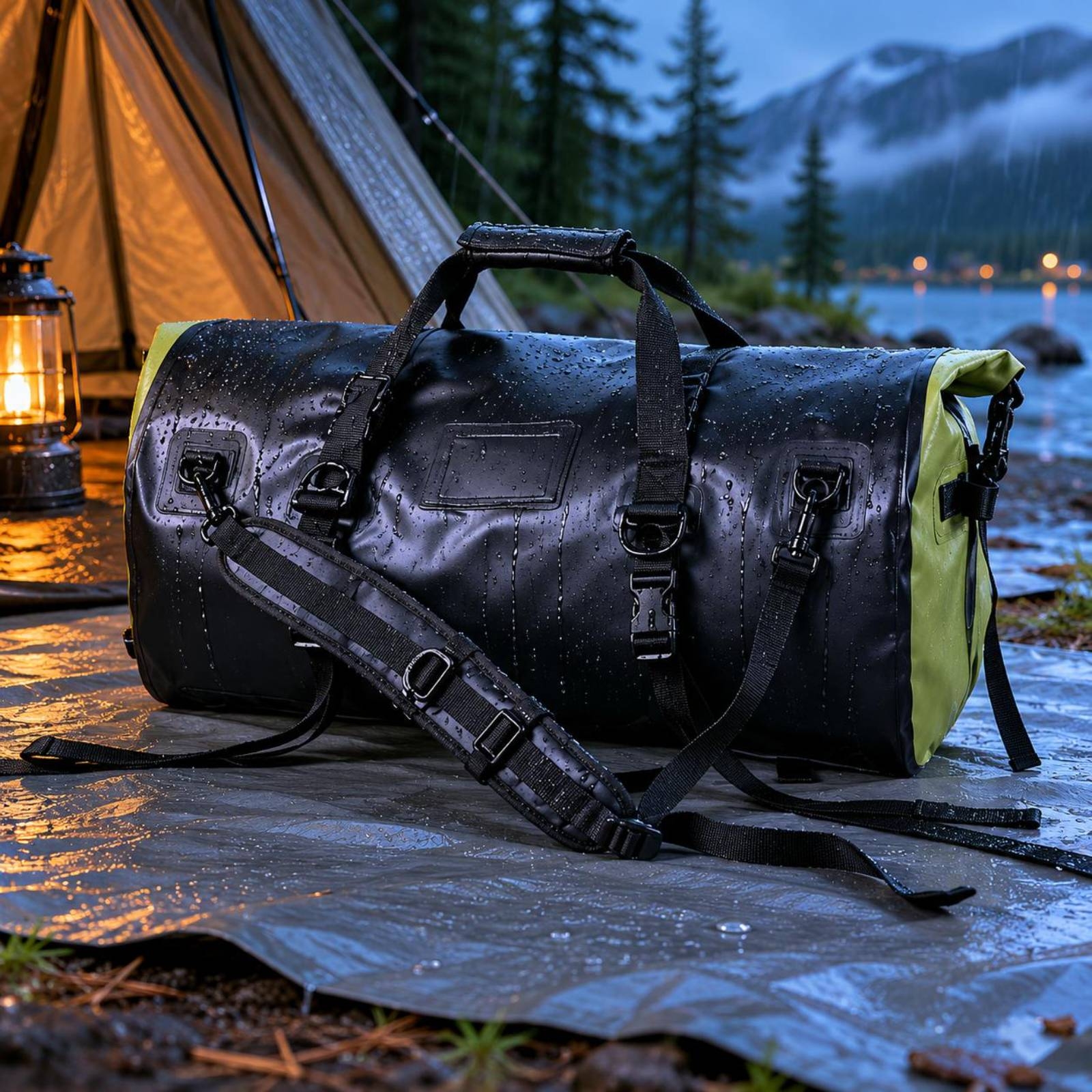 Motorcycle Duffel Bag IPX6 Rol - Cycling Gear Duffel Bag avaliação e preço