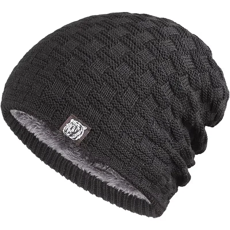 Mens Plush Lining Beanie Winte - Cycling Gear For Cold Weather avaliação e preço