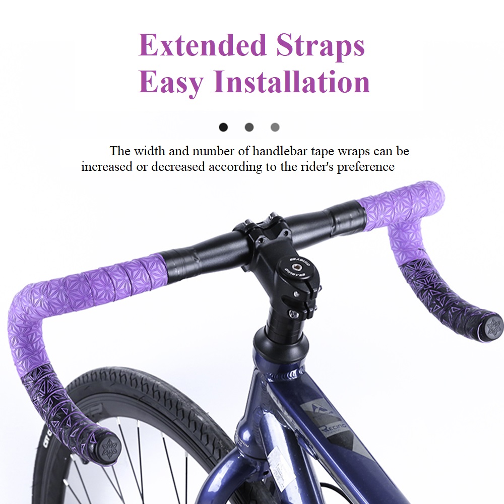 1 Pair Road Bike Anti-Slip Han - Bike Handlebar Tape avaliação e preço