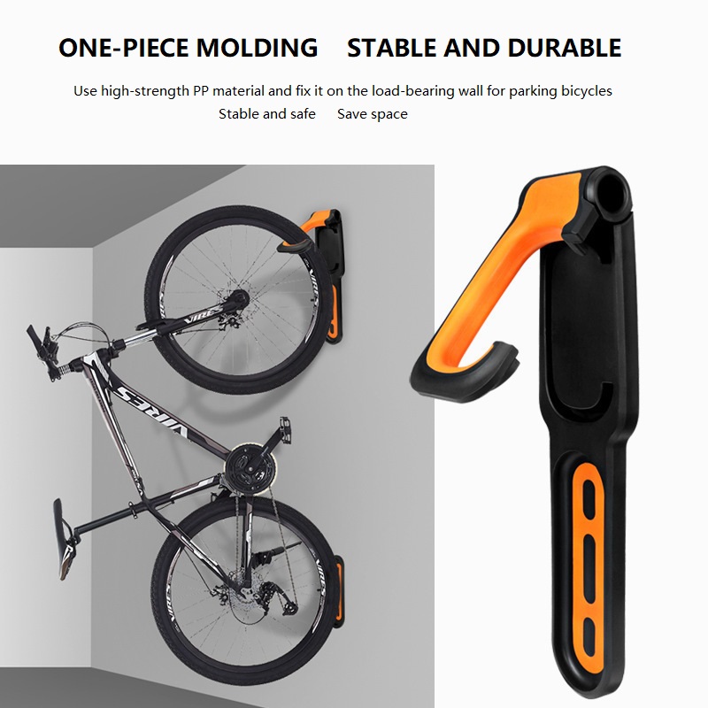 1PC Bicycle Wall Mount Rack Mt - Cycling Gear Wall Organizer avaliação e preço