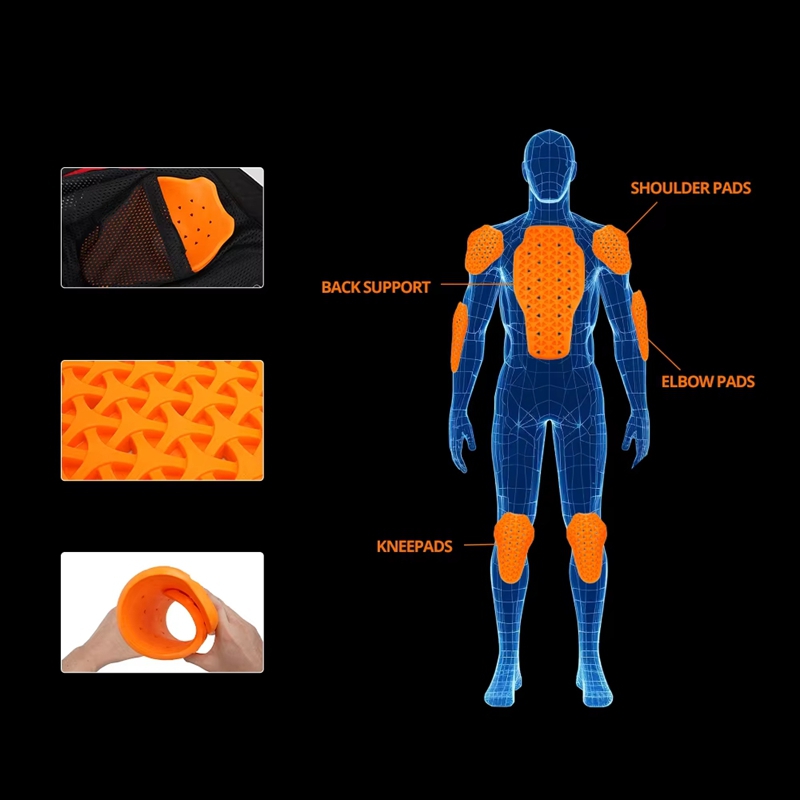 Cycling Equipment Back Elbow K - Cycling Gear Jacket avaliação e preço