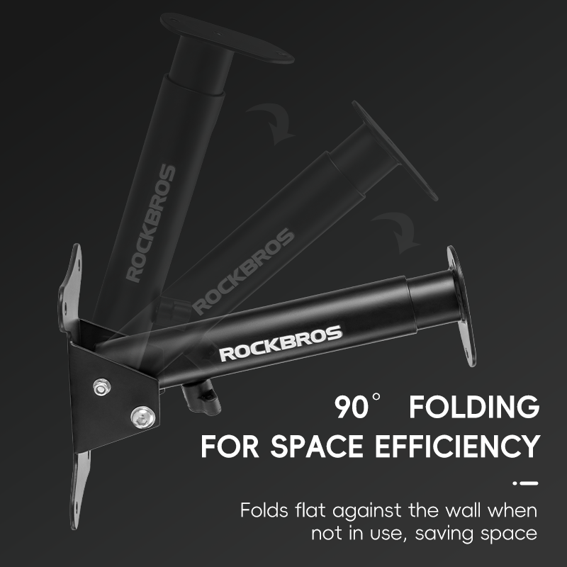 ROCKBROS Bike Rack Wall Mount  - Cycling Gear Organizer Wall avaliação e preço