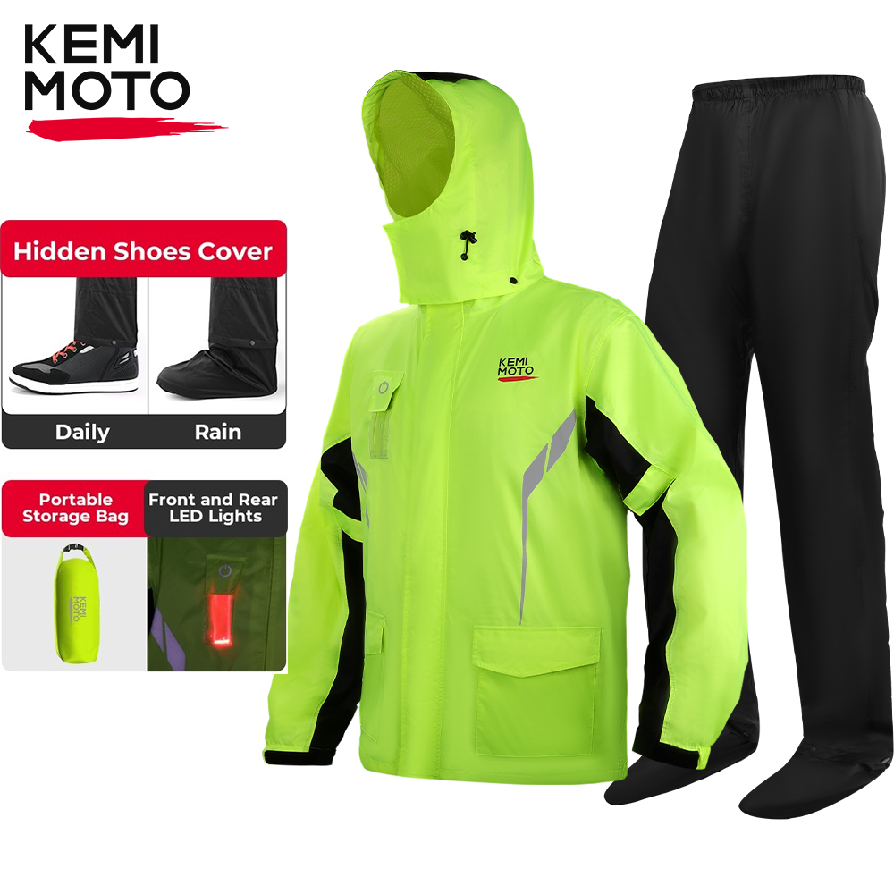 KEMIMOTO Unisex Waterproof Rai - Cycling Gear Jacket avaliação e preço
