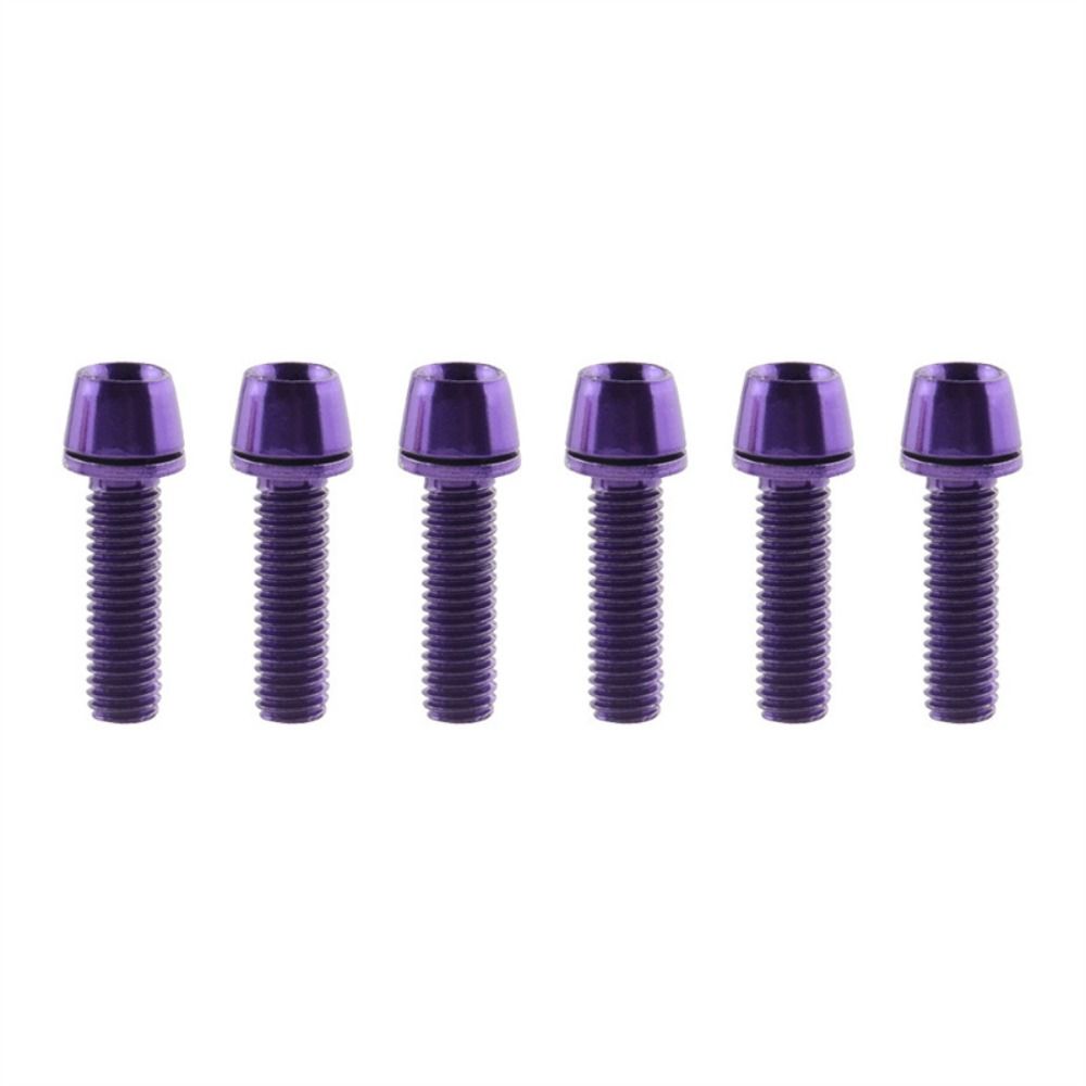 6PCS M5x17mm Stem Bolts Bicycl - Bike Stem Riser avaliação e preço