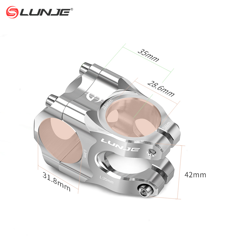 CNC Ultralight Bicycle Stem 31 - Bike Stem Riser avaliação e preço