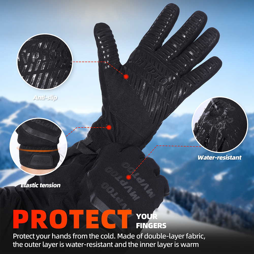 Winter Thermal Touch Screen Gl - Cycling Gear For Cold Weather avaliação e preço