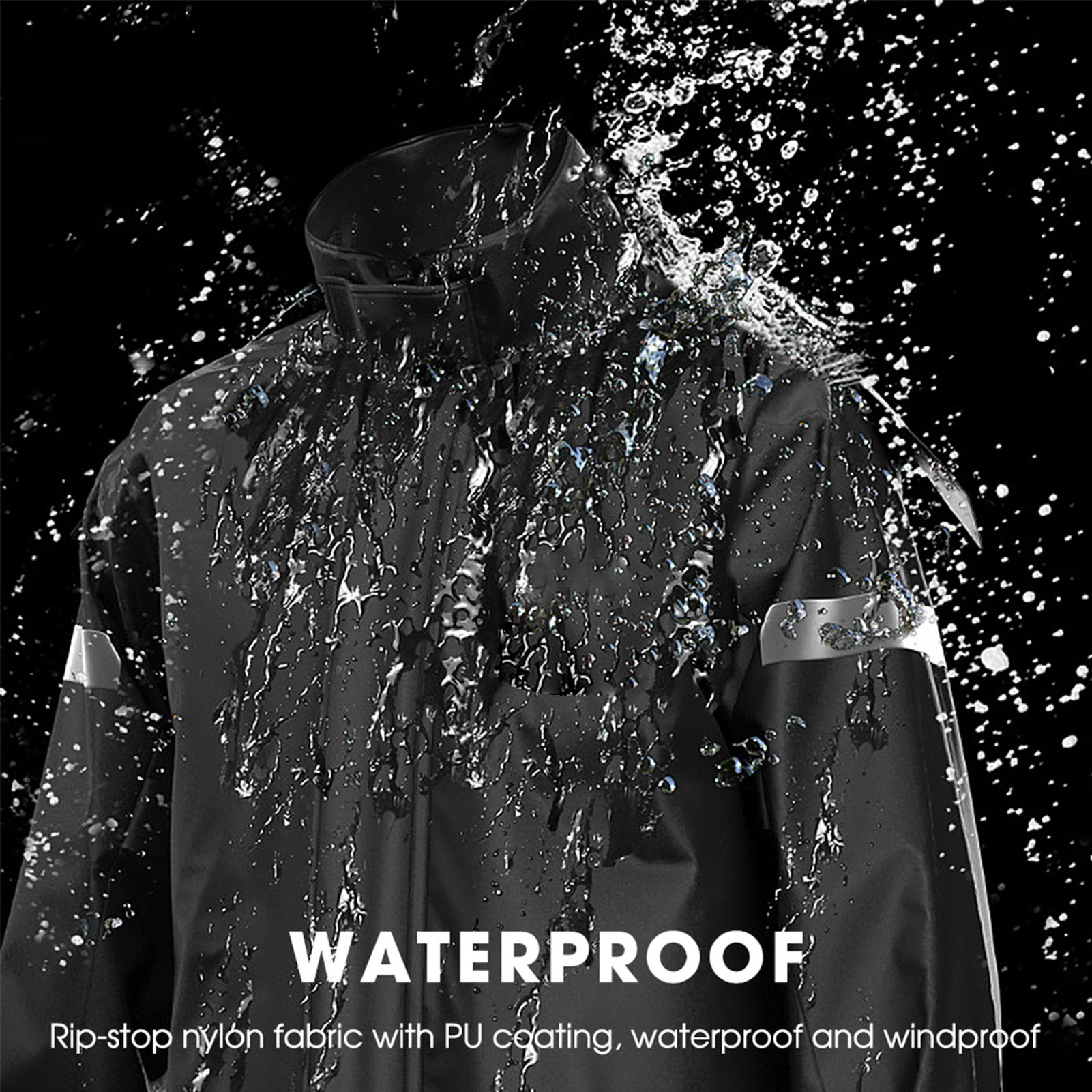 Men Motorcycle Rain Suit Outdo - Cycling Gear Jacket avaliação e preço