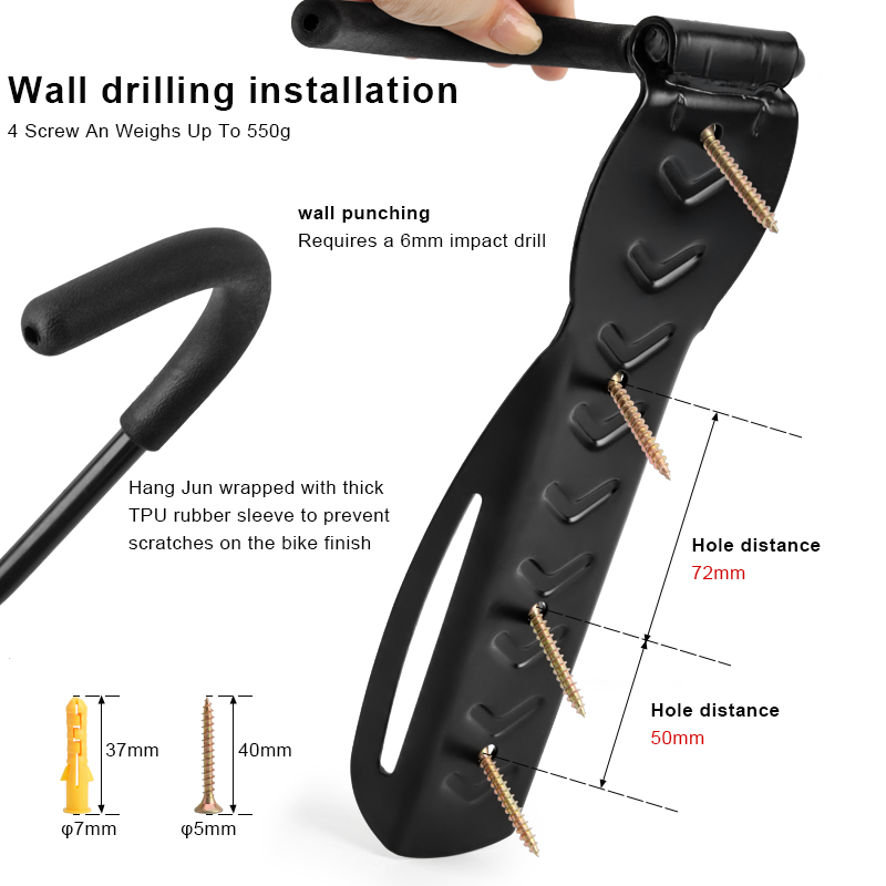 Bicycle Stand Wall Mount Bike  - Cycling Gear Wall Organizer avaliação e preço