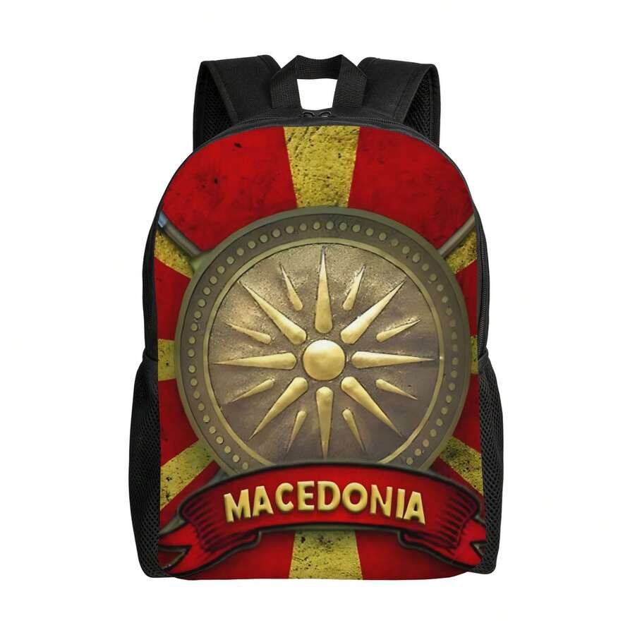 Unisex Printed Backpack For Ou - Cycling Backpack avaliação e preço
