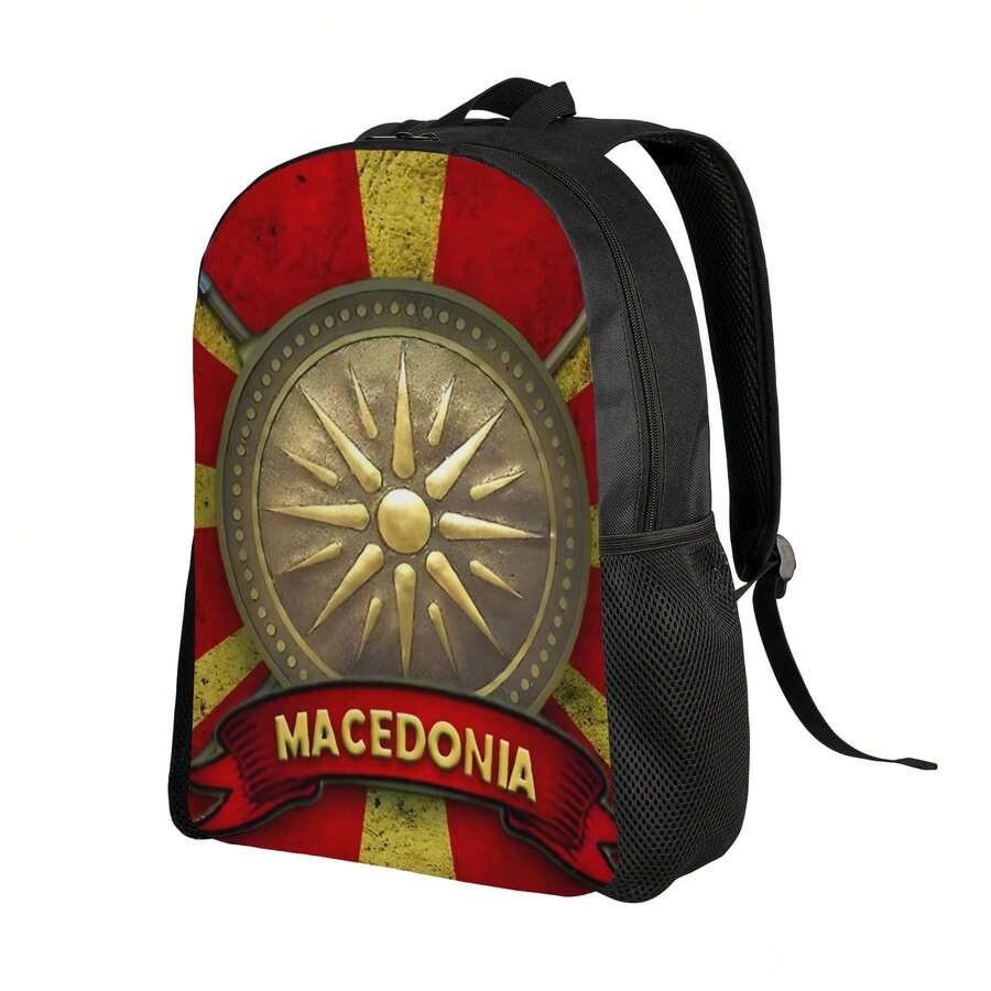 Unisex Printed Backpack For Ou - Cycling Backpack avaliação e preço