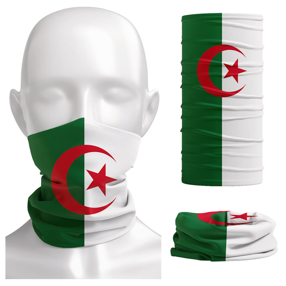 Algeria Flag Printed Bandana H - Cycling Gear Women avaliação e preço