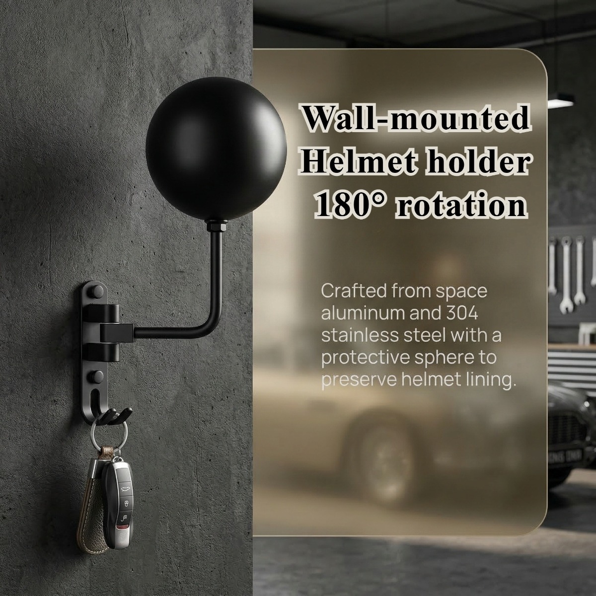 180° Swivel Wall Mount Bike He - Cycling Gear Wall Storage avaliação e preço