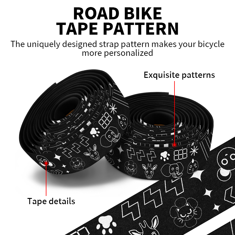 BUCKLOS Road Bike Tapes Anti-s - Bike Handlebar Tape avaliação e preço