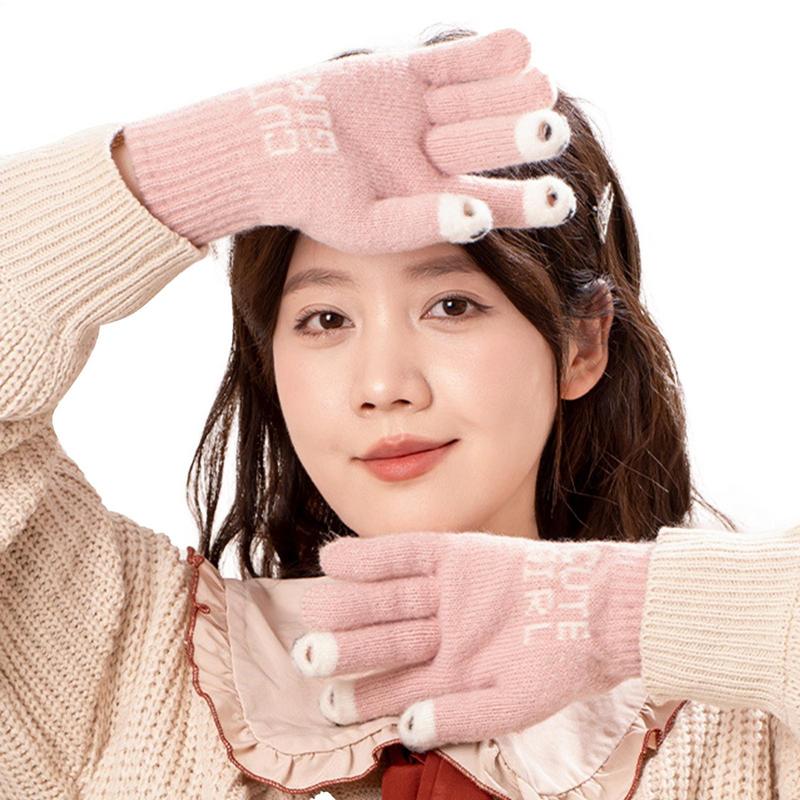 Warm Gloves For Women Elastic  - Cycling Gear For Cold Weather avaliação e preço