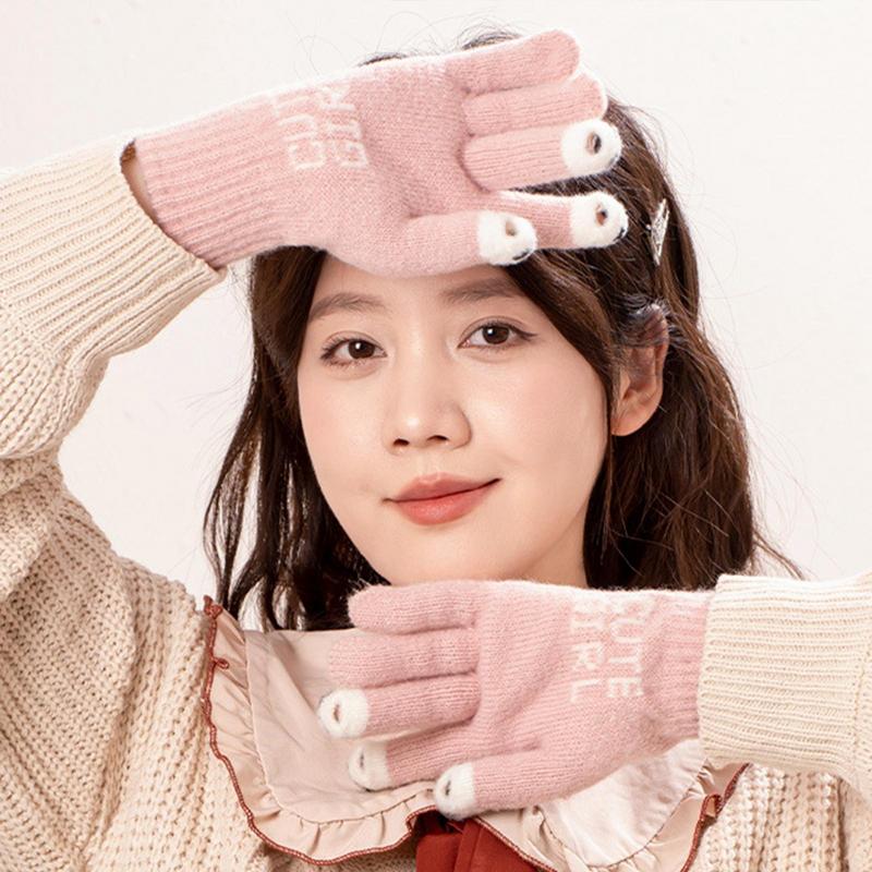 Warm Gloves For Women Elastic  - Cycling Gear For Cold Weather avaliação e preço