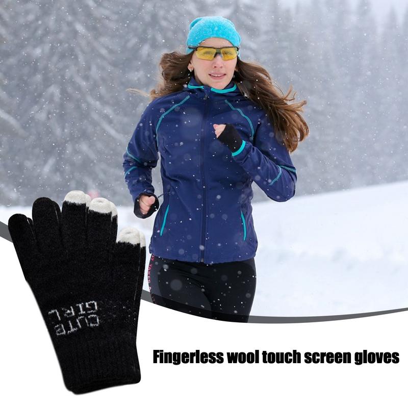 Warm Gloves For Women Elastic  - Cycling Gear For Cold Weather avaliação e preço